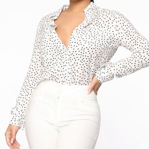 Polka dot shirt